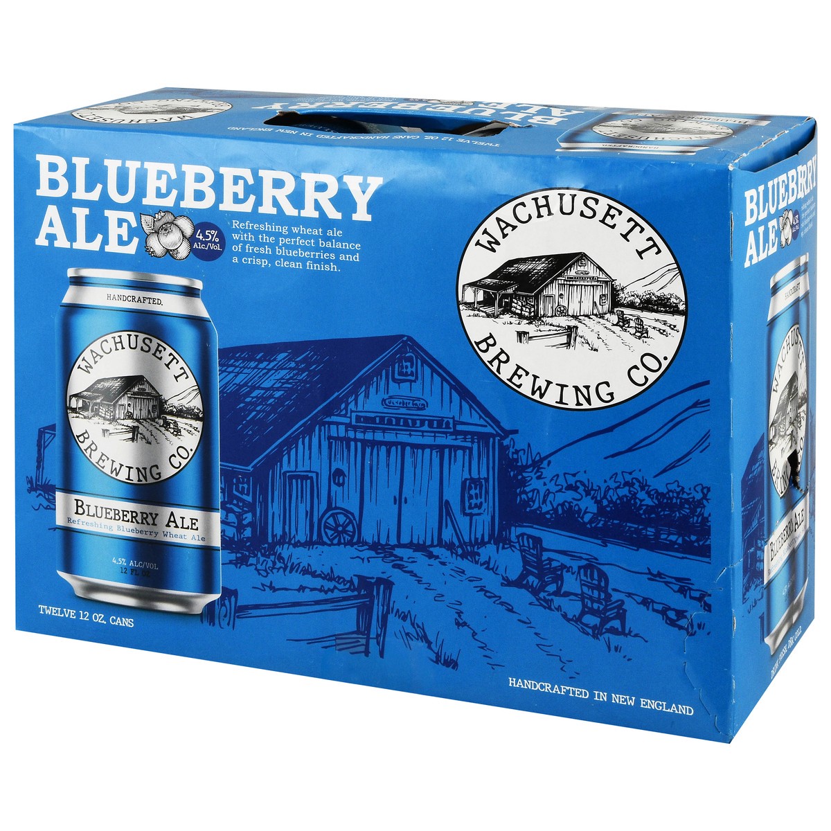 slide 2 of 12, Wachusett Blueberry Ale Beer 12 - 12 fl oz Cans, 12 ct
