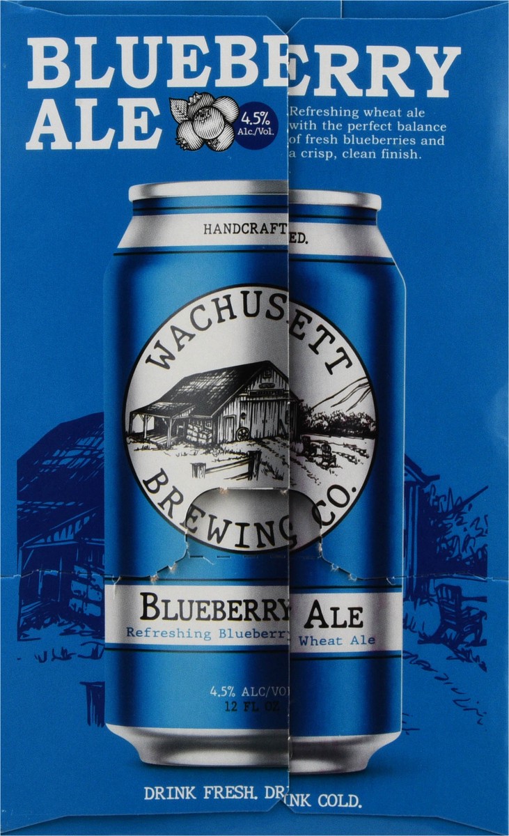 slide 4 of 12, Wachusett Blueberry Ale Beer 12 - 12 fl oz Cans, 12 ct