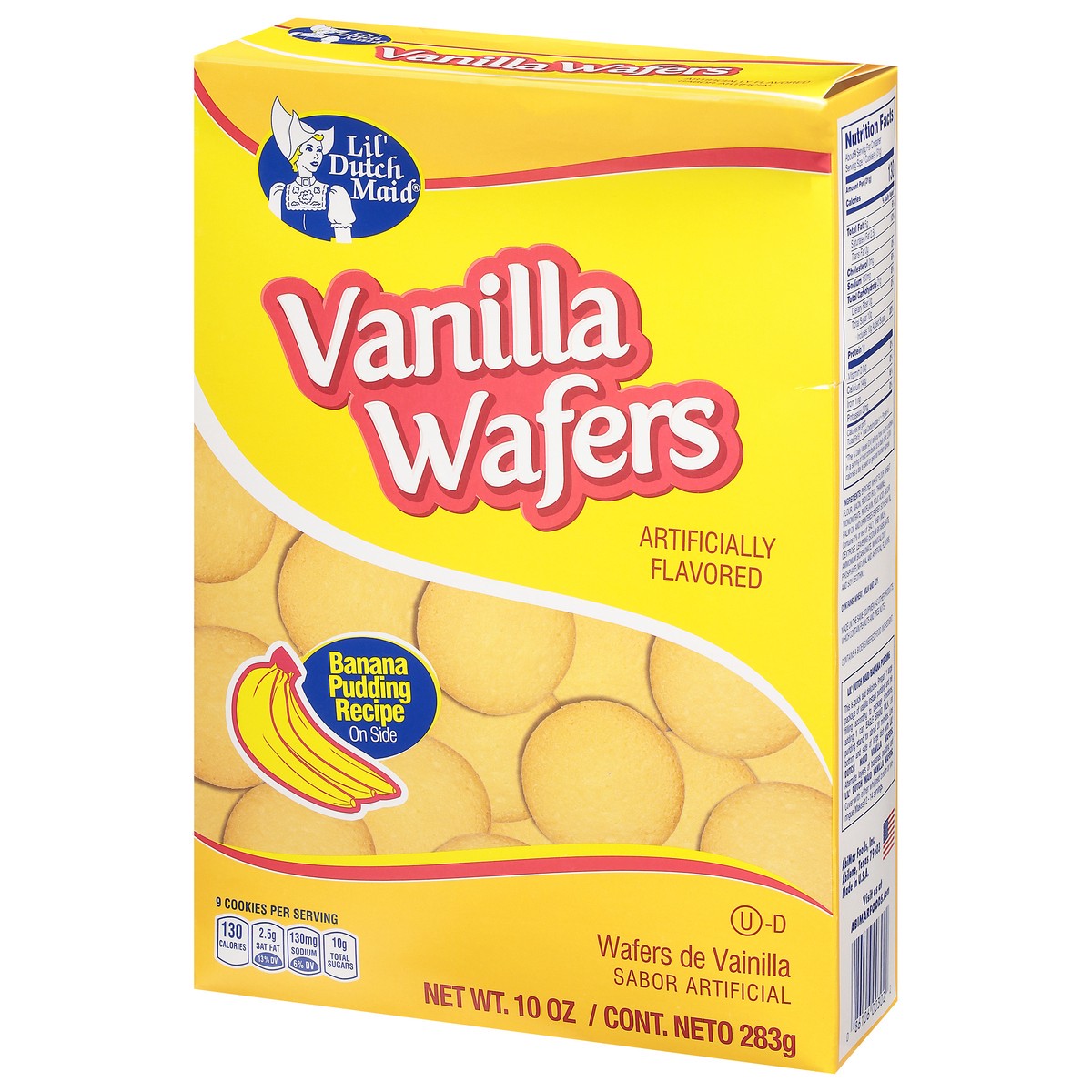 slide 3 of 9, Lil' Dutch Maid Vanilla Wafers 10 oz, 10 oz