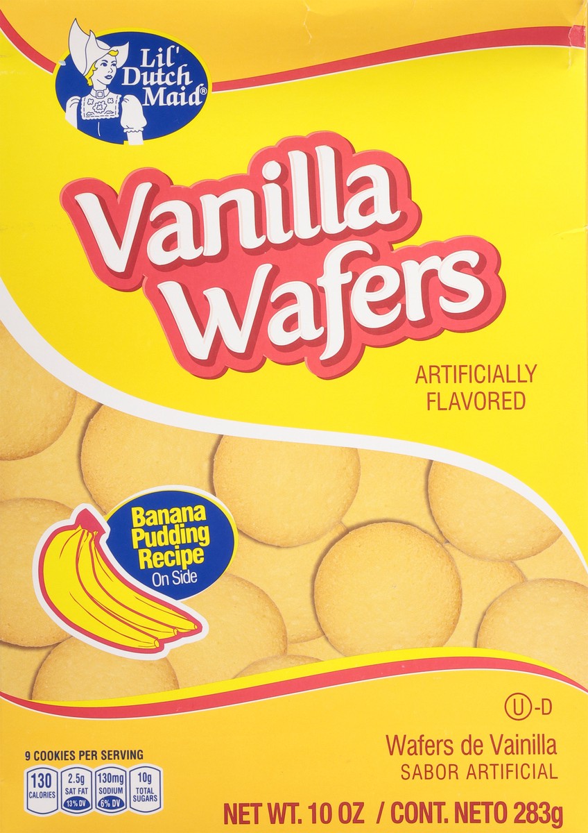 slide 6 of 9, Lil' Dutch Maid Vanilla Wafers 10 oz, 10 oz