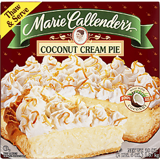 slide 2 of 8, Marie Callender's Frozen Pie Dessert, Coconut Cream, 38 Ounce, 38 oz