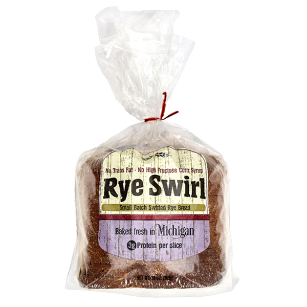 slide 1 of 1, Sliced Bread, Rye Swirl, 13 oz