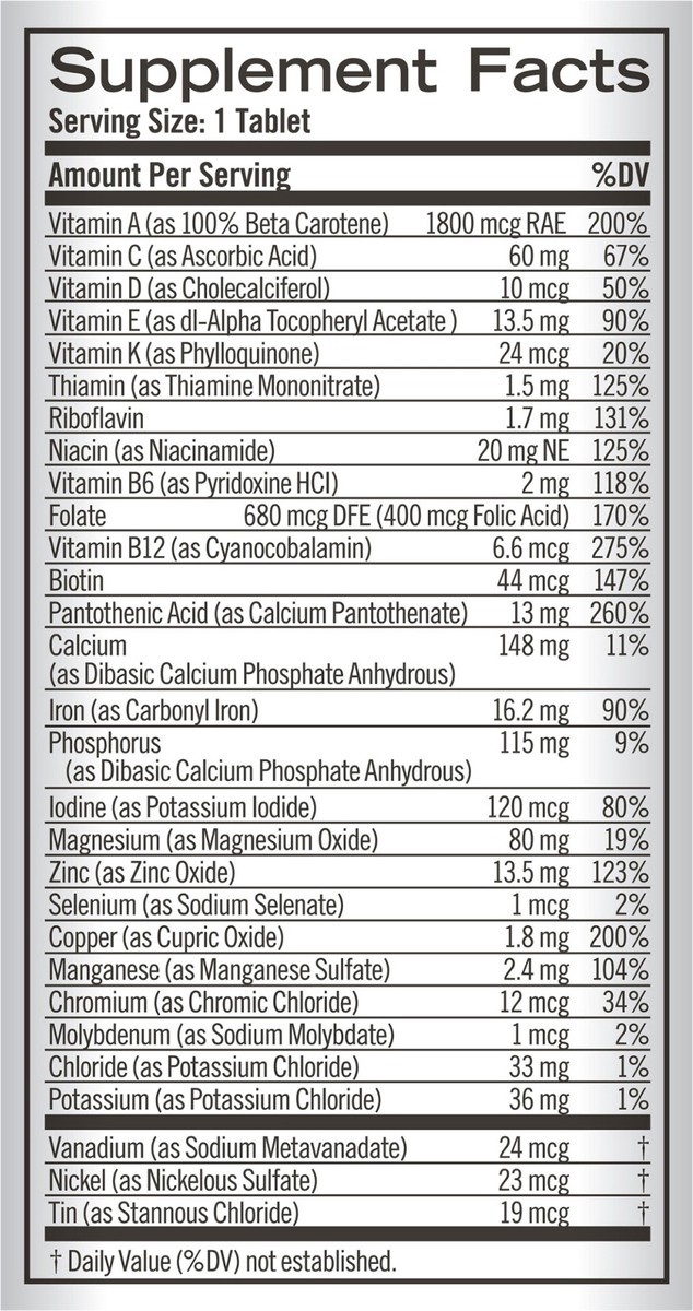 slide 6 of 7, Geritol Complete 40ct Tablets, 40 ct