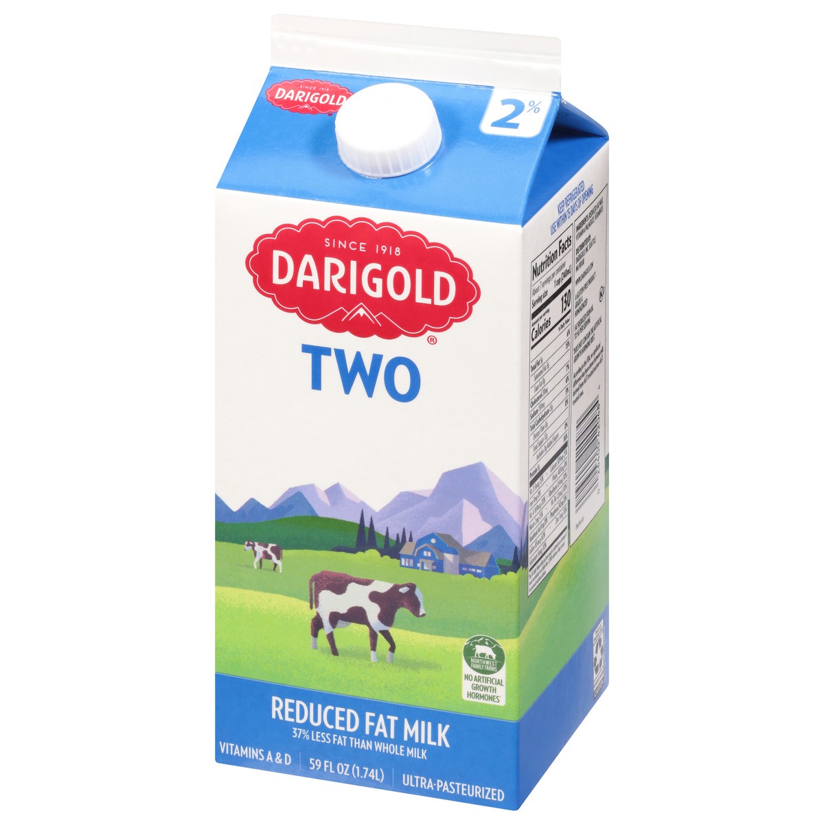 slide 3 of 11, Darigold Reduced Fat 2% Milk 59 fl oz, 59 fl oz