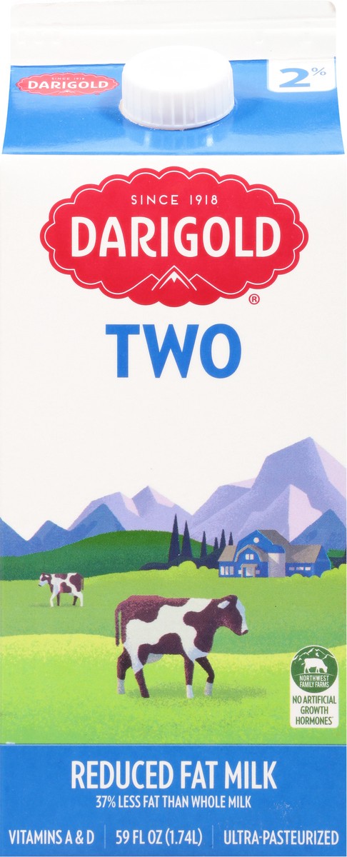 slide 9 of 11, Darigold Reduced Fat 2% Milk 59 fl oz, 59 fl oz