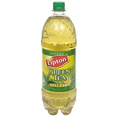 slide 1 of 1, Lipton Iced Green Tea With Citrus, 1.5 liter