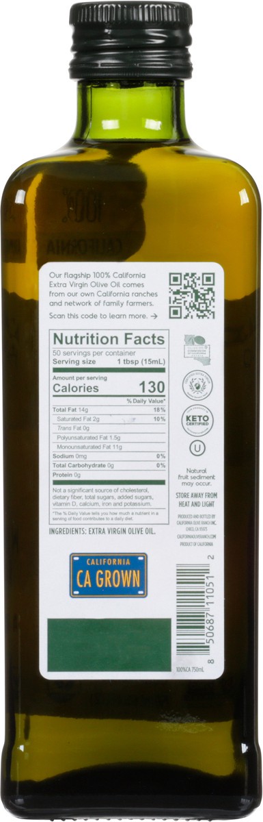 slide 4 of 10, California Olive Ranch Extra Virgin 100% California Olive Oil 25.4 fl oz, 25.4 fl oz