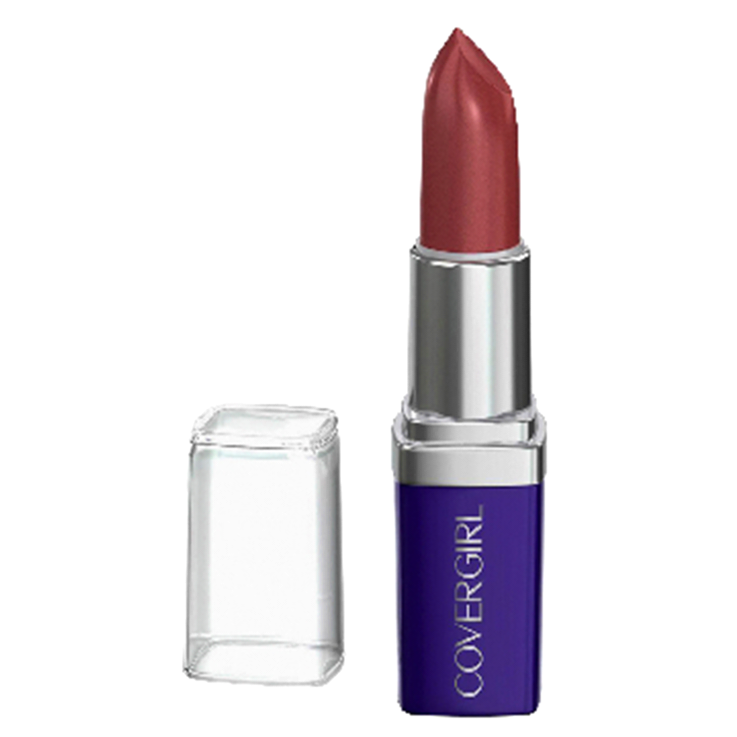 slide 1 of 1, Covergirl Continuous Color Lipstick Iced Mauve, 0.13 oz
