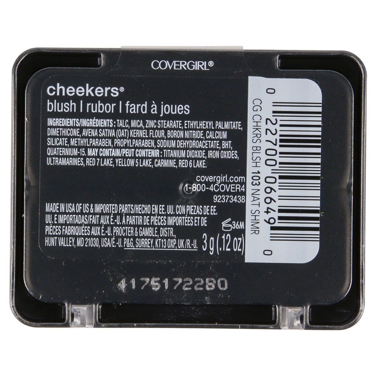 slide 2 of 3, Covergirl COVERGIRL Cheekers Blush Natural Shimmer, 3 g