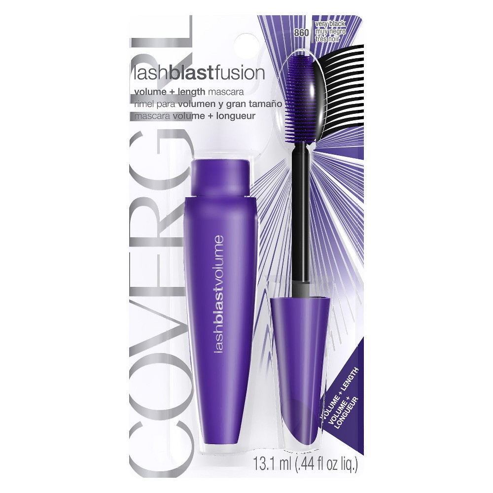 slide 5 of 9, Covergirl LashBlast Fusion Mascara 860 Very Black |, 0.44 oz