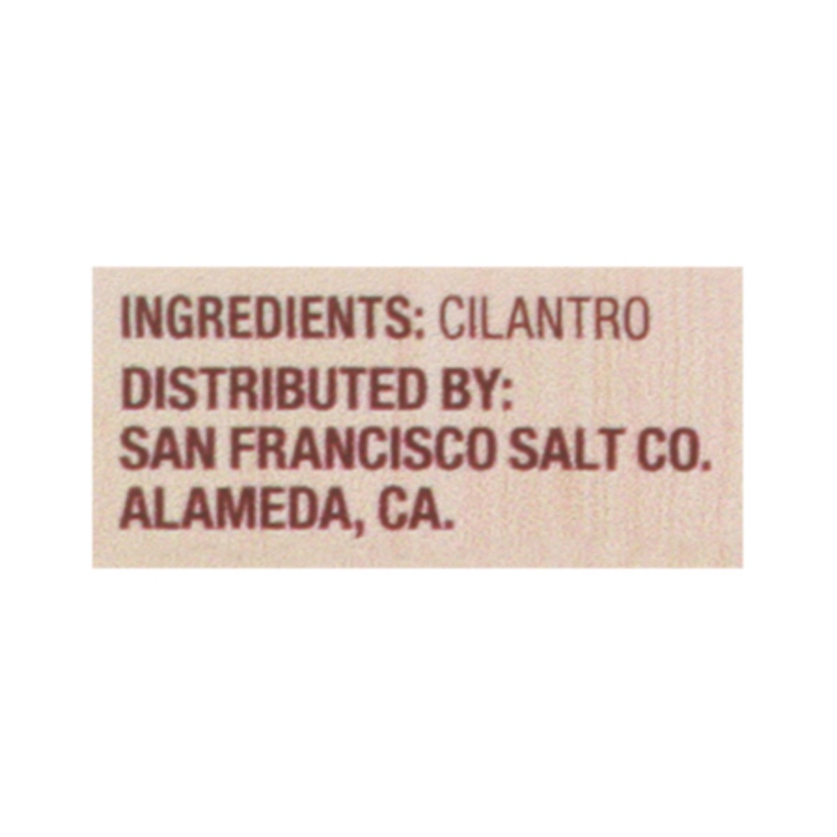 slide 5 of 12, San Francisco Salt Co. Premium Spice Collection Cilantro Leaves 0.4 oz, 0.4 oz