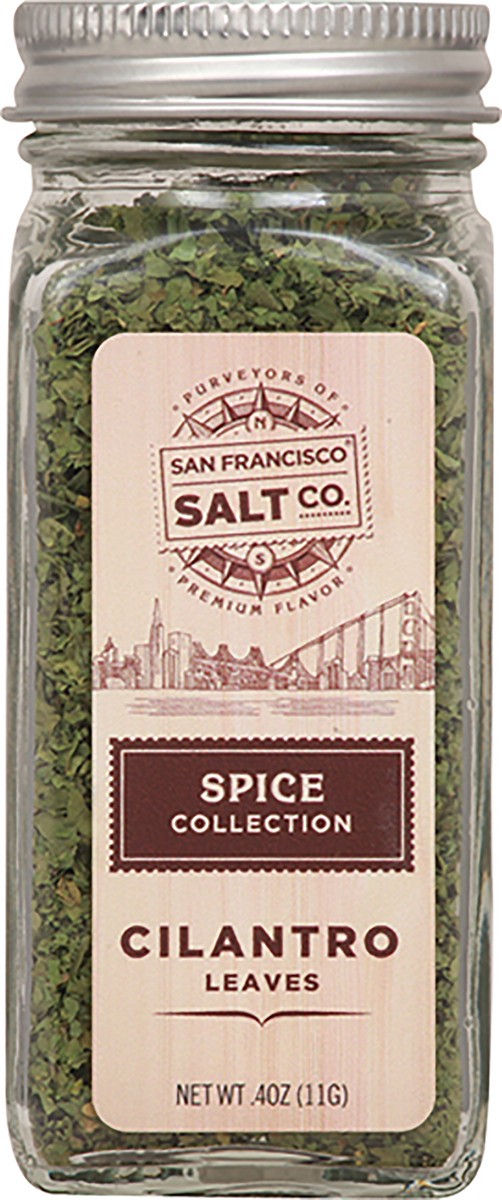 slide 1 of 12, San Francisco Salt Co. Premium Spice Collection Cilantro Leaves 0.4 oz, 0.4 oz