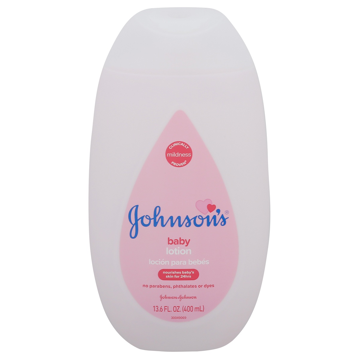 Johnson's Moisturizing Pink Baby Lotion with Coconut Oil, Gentle
