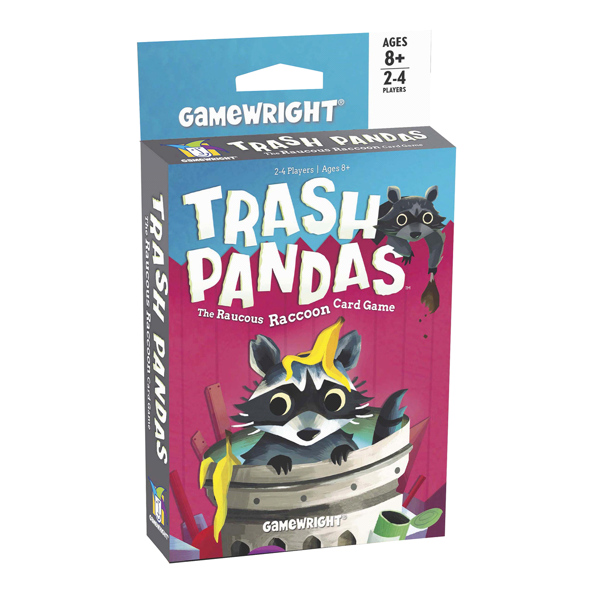 slide 1 of 1, Gamewright Trash Pandas Raucous Raccoon Card Game, 1 ct
