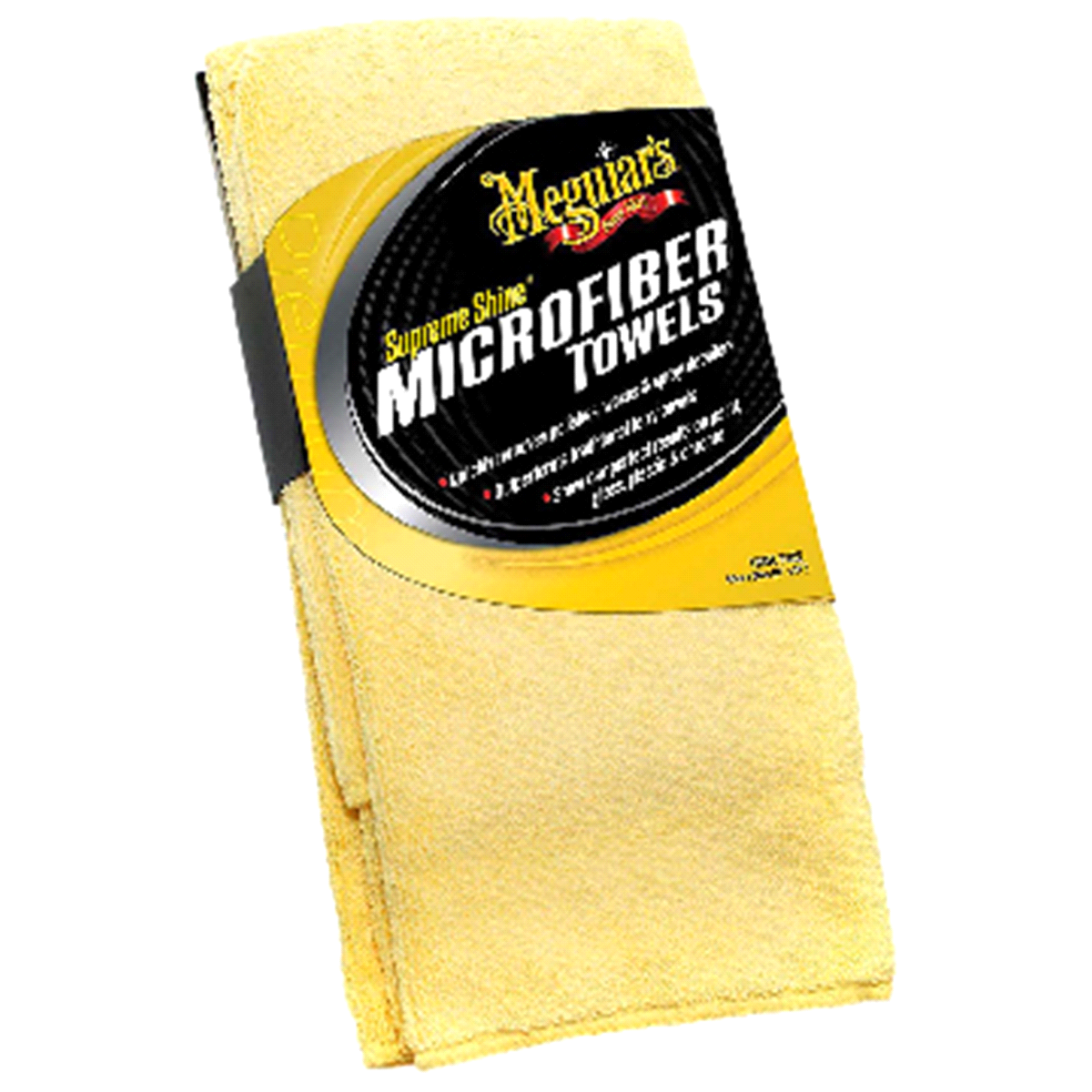 slide 1 of 2, Meguiar's Meguair's Supreme Shine Microfiber TowelsX2020, 3 ct