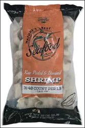 Nb P&D Shrimp T/On 31/40 2 lb