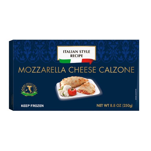 slide 1 of 1, Italiamo frozen mozzarella cheese calzone, 8.8 oz