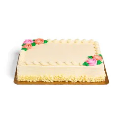 H-E-B Bakery French Buttercream White Cake