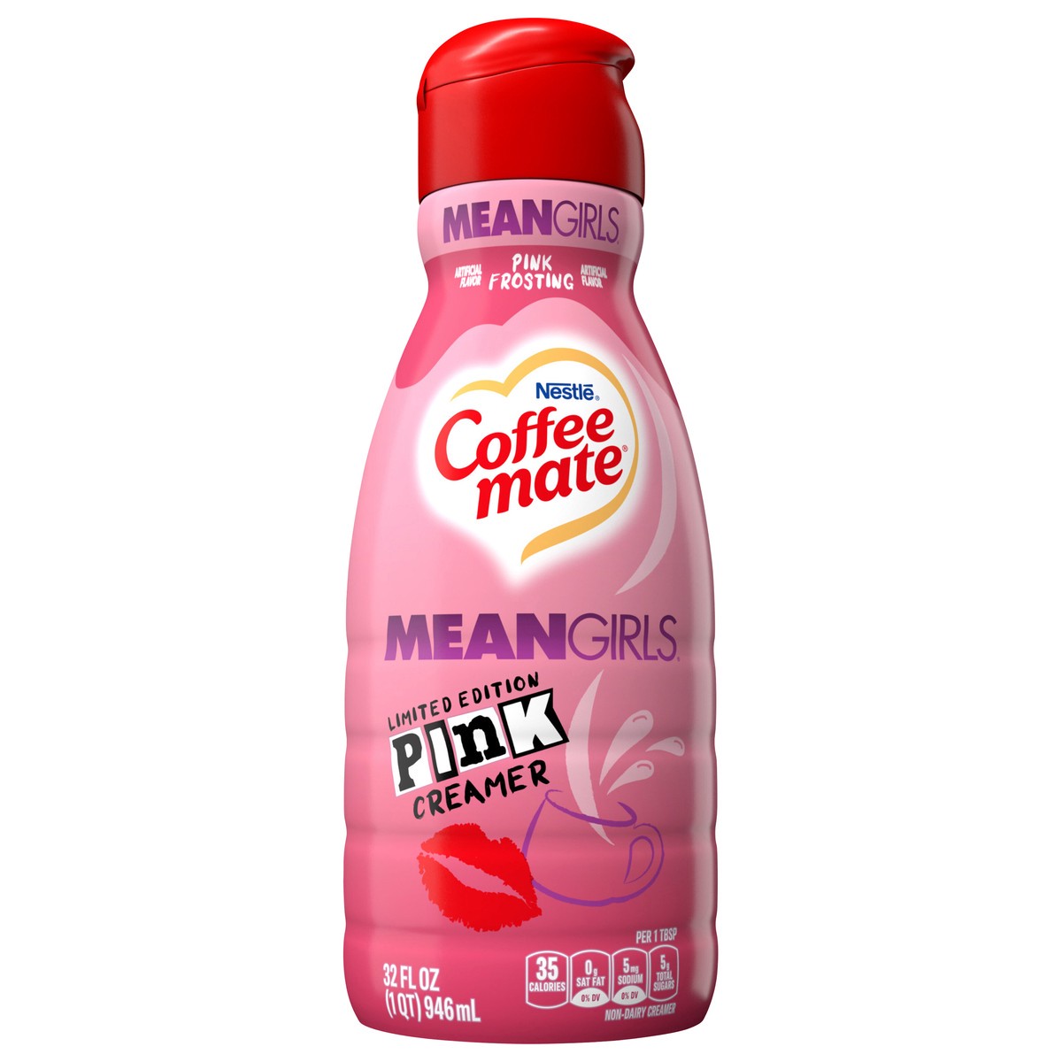 slide 8 of 13, Coffee mate Nestle Coffee Mate Liquid Creamer Mean Girls 32floz Bottle, 32 fl oz
