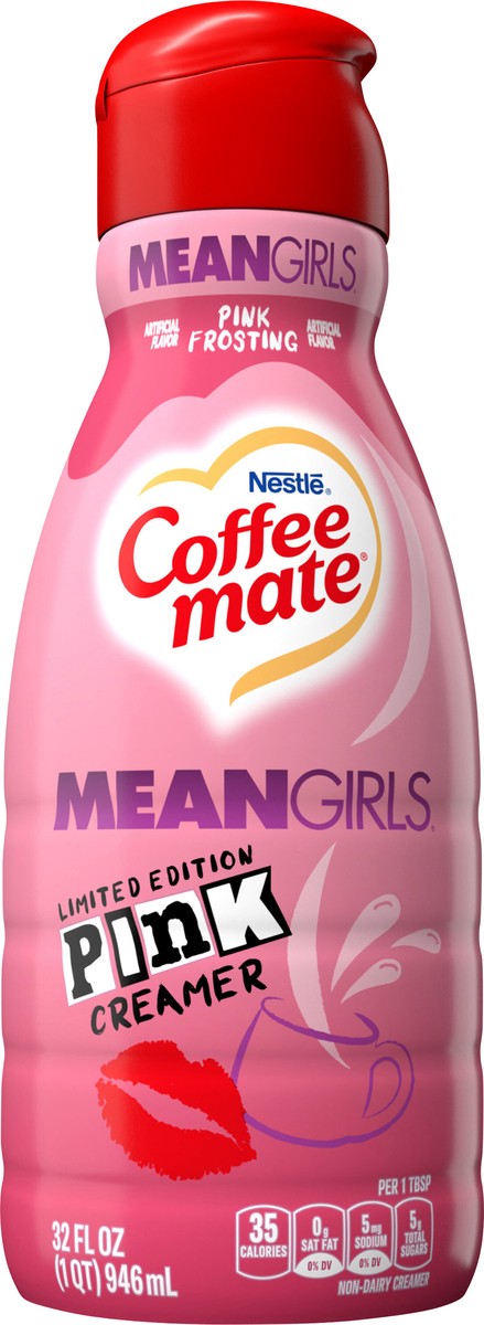 slide 7 of 13, Coffee mate Nestle Coffee Mate Liquid Creamer Mean Girls 32floz Bottle, 32 fl oz