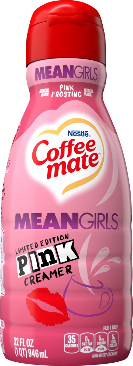 slide 13 of 13, Coffee mate Nestle Coffee Mate Liquid Creamer Mean Girls 32floz Bottle, 32 fl oz