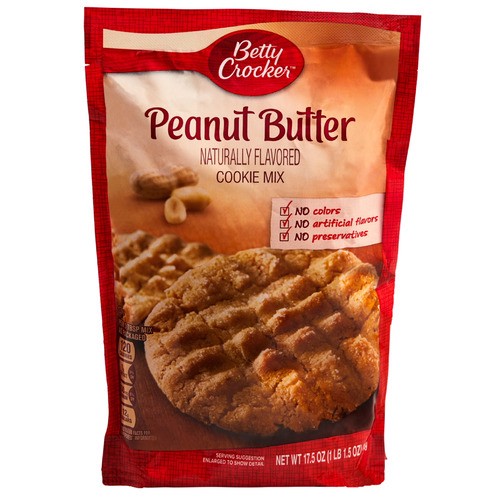 slide 1 of 1, Betty Crocker™ peanut butter cookie mix, 17.5 oz