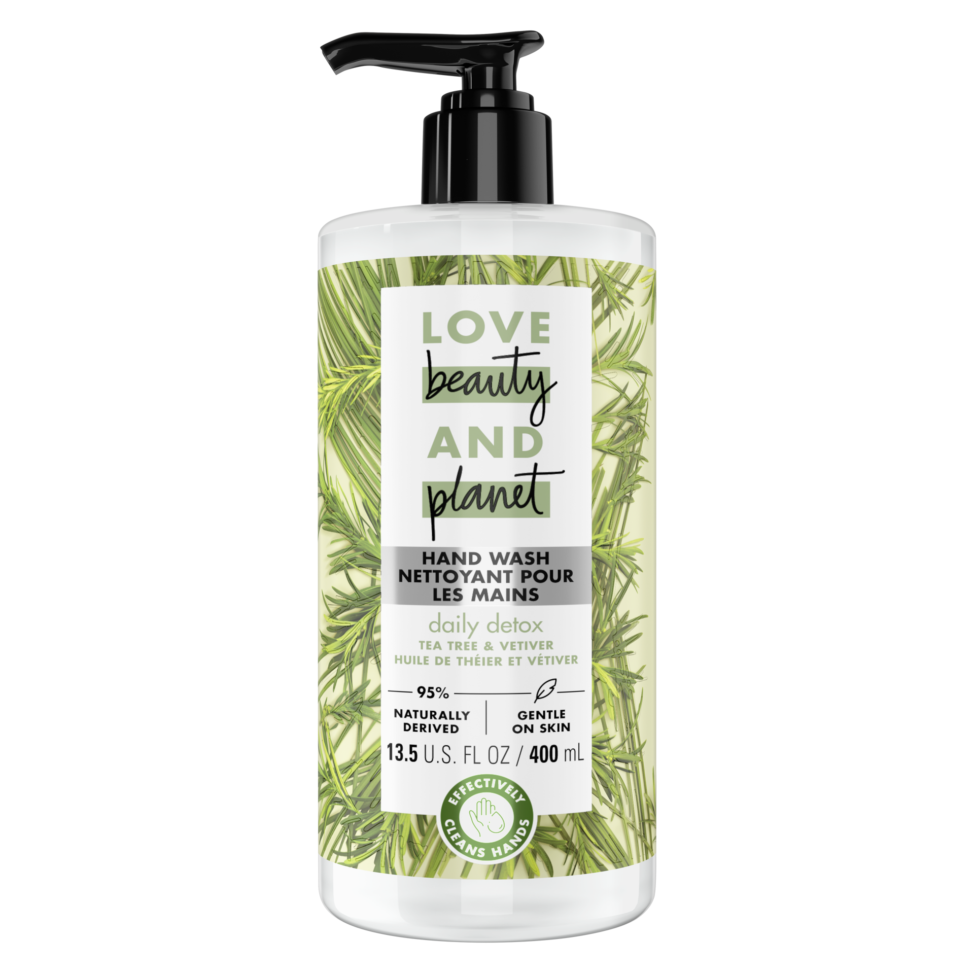 slide 4 of 4, Love Beauty and Planet Daily Detox Hand Soap Tea Tree Oil & Vetiver, 13.5 oz, 13.5 oz