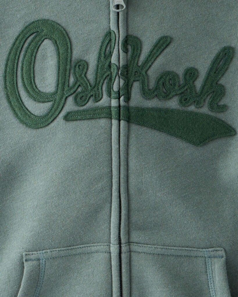 slide 2 of 2, Oshkosh Boys DayDream Fleece Jacket - Green Green 7, 1 ct