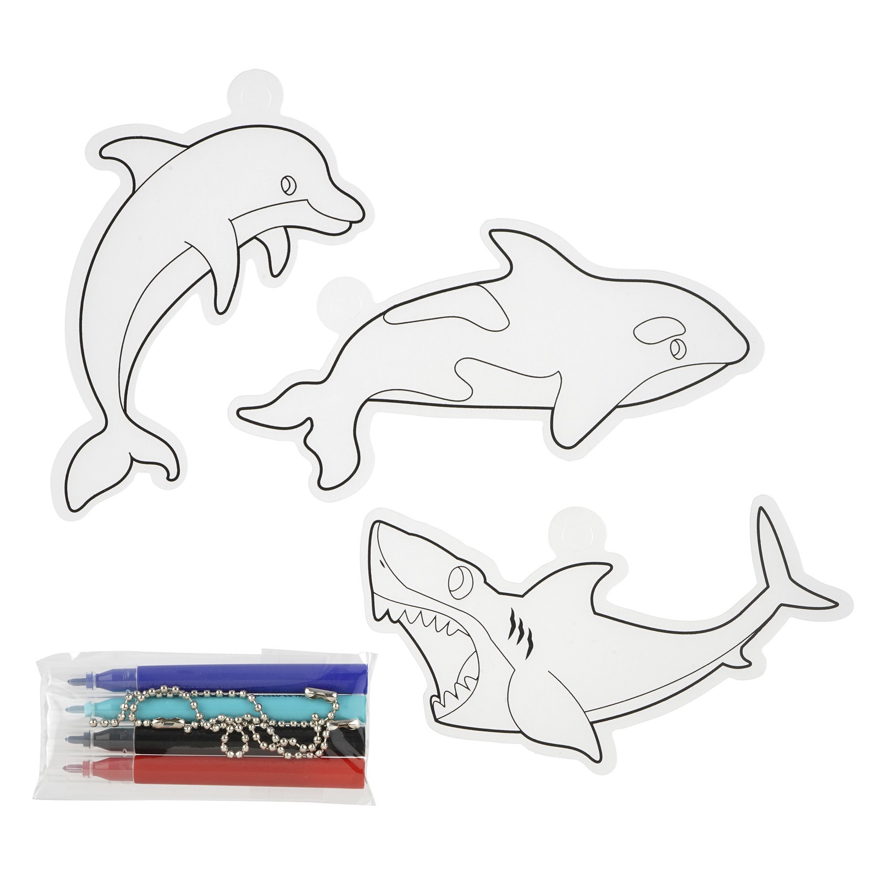 slide 2 of 3, Color Your Way Sea Shrink Art Kit By Creatology, 2 in x 4.5 in