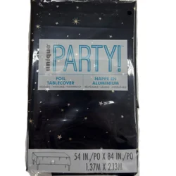 Meijer Foil Tbl Cvr Confetti 54in X 84in