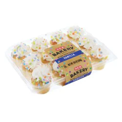 H-E-B Bakery Mini Cupcakes - Vanilla