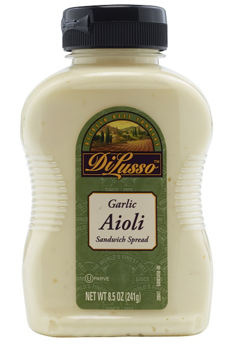 slide 1 of 1, DiLusso Garlic Aioli Sandwich Spread, 8.5 oz