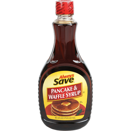 slide 1 of 1, Always Save Pancake Syrup, 24 oz