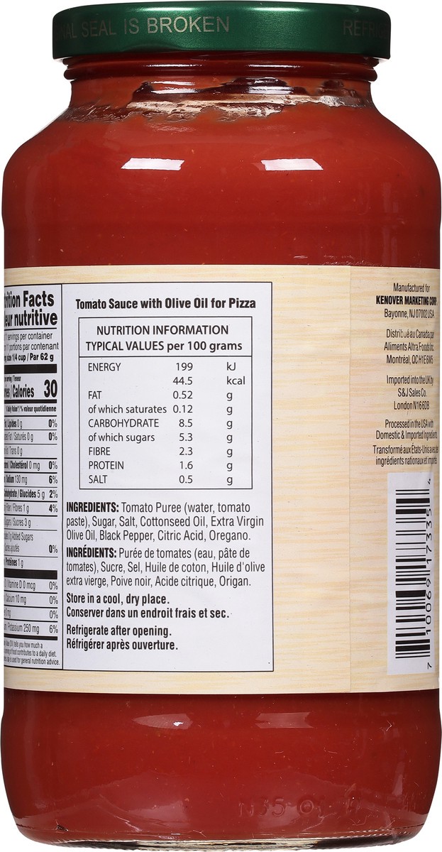 slide 9 of 9, Gefen Classic Italian Pizza Sauce, 25 oz