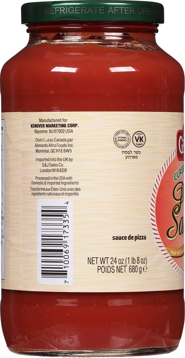 slide 8 of 9, Gefen Classic Italian Pizza Sauce, 25 oz