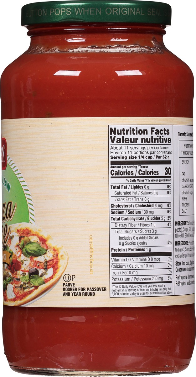 slide 8 of 9, Gefen Classic Italian Pizza Sauce, 25 oz