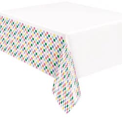 Meijer Foil Tbl Cvr Squares 54in X 84in