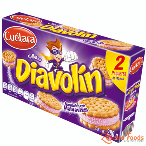 slide 1 of 1, Cuétara Diavolin Cookies, 9.8 oz