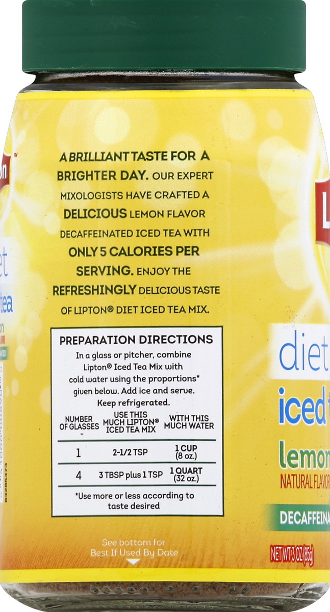 slide 3 of 7, Lipton Iced Tea Mix 3 oz, 10 qt
