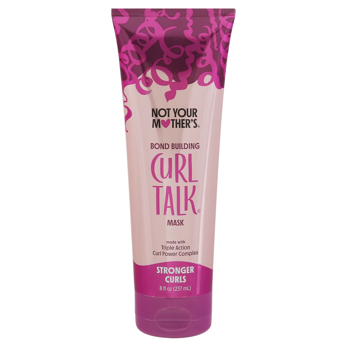 slide 10 of 10, Not Your Mother's NYM CURL TALK Bonding Mask, 8 oz