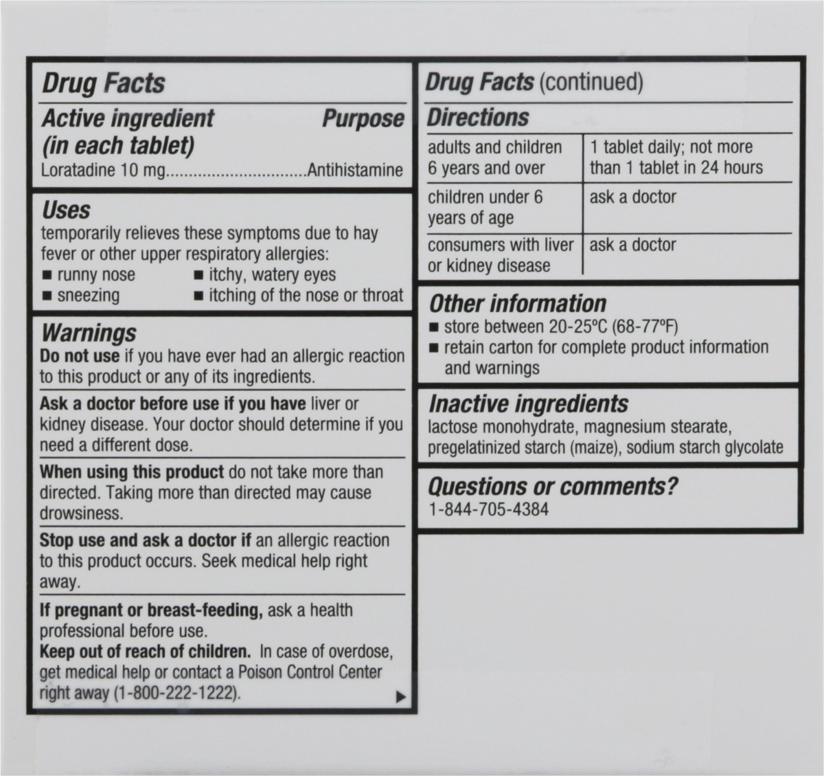 slide 2 of 12, Harris Teeter Alrgyrlf Loratadine 10Mgtab, 30 ct