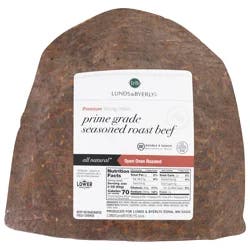Lunds & Byerlys Prime Grade Seasoned Roast Beef