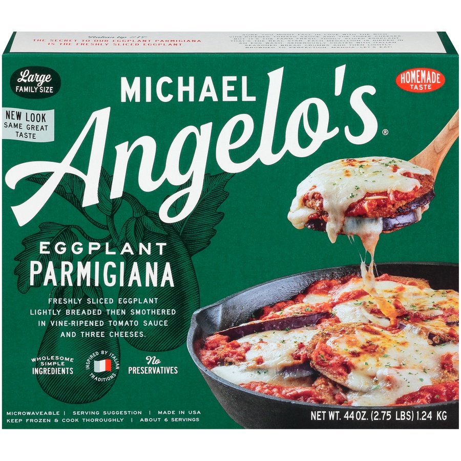 slide 1 of 1, Michael Angelo's Eggplant Parmesan Large Family Size, 44 oz
