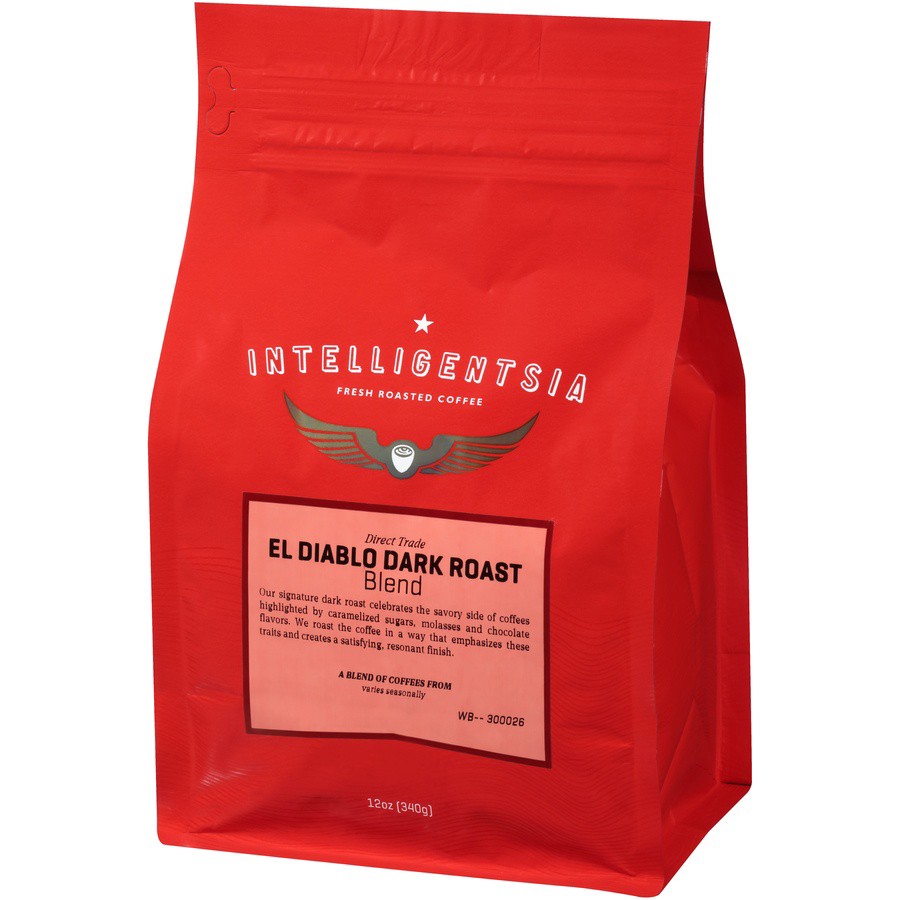 slide 14 of 14, Intelligentsia Whole Bean El Diablo Specialty Coffee 12 oz, 12 oz