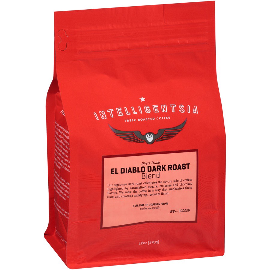 slide 13 of 14, Intelligentsia Whole Bean El Diablo Specialty Coffee 12 oz, 12 oz