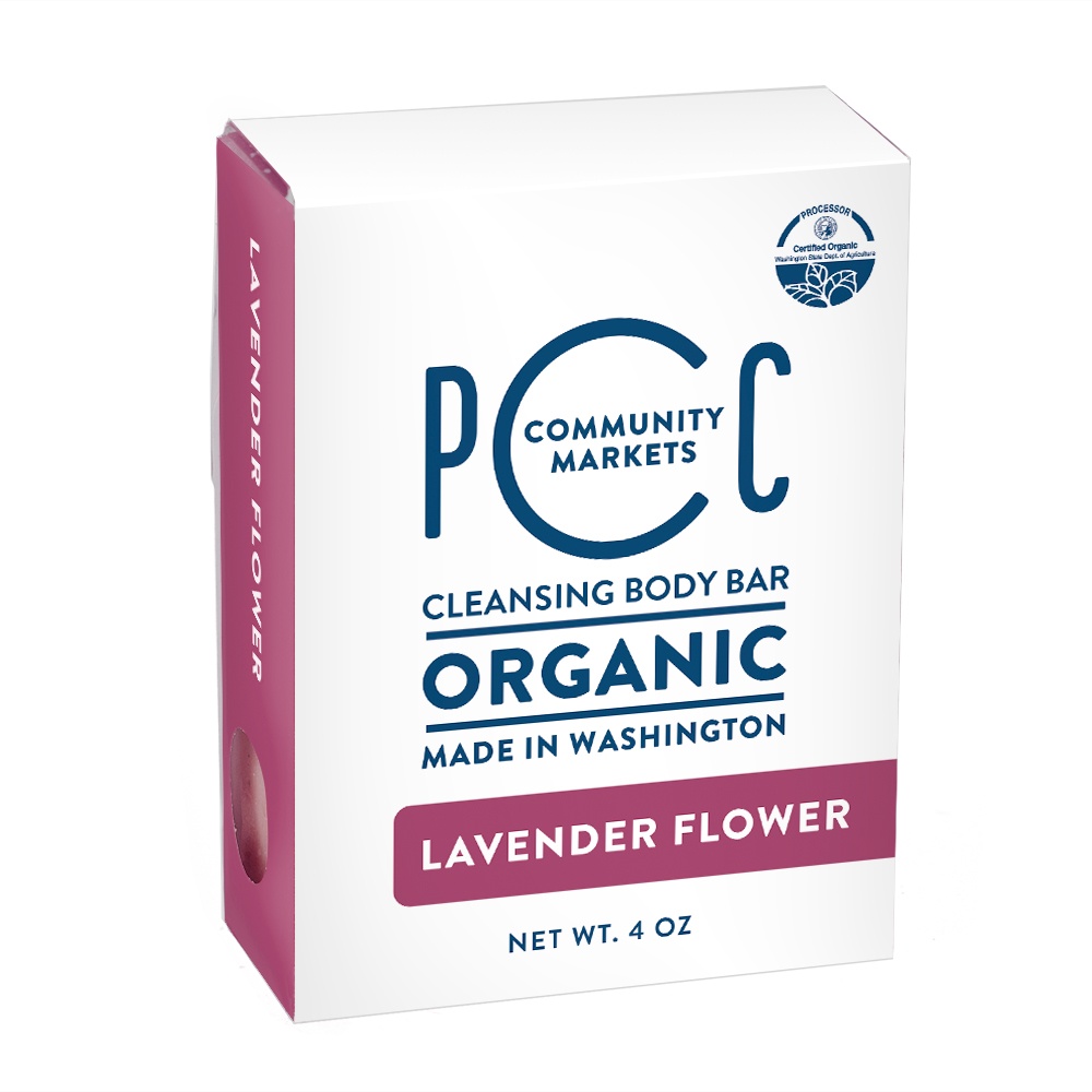 slide 1 of 1, PCC Lavender Flower Cleansing Body Bar, 4 oz