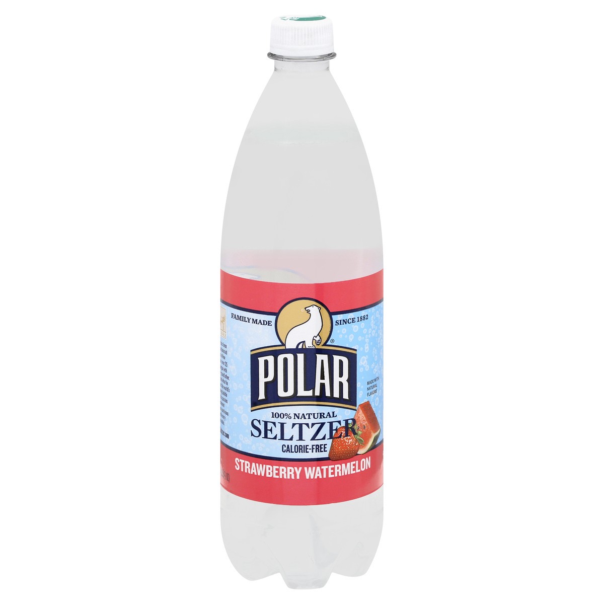 slide 7 of 13, Polar 100% Natural Strawberry Watermelon Seltzer - 1 l, 1 liter