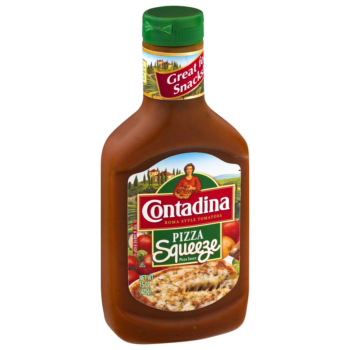 slide 10 of 11, Contadina Pizza Sauce In Squeeze Bottle - 15 Oz, 15 oz