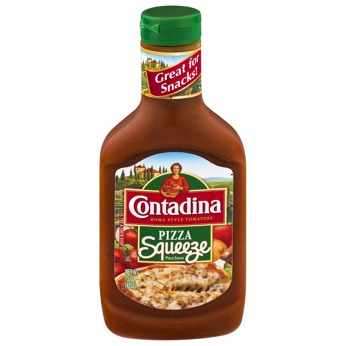 slide 11 of 11, Contadina Pizza Sauce In Squeeze Bottle - 15 Oz, 15 oz