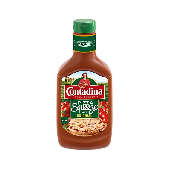 slide 1 of 1, Contadina Pizza Sauce In Squeeze Bottle - 15 Oz, 15 oz
